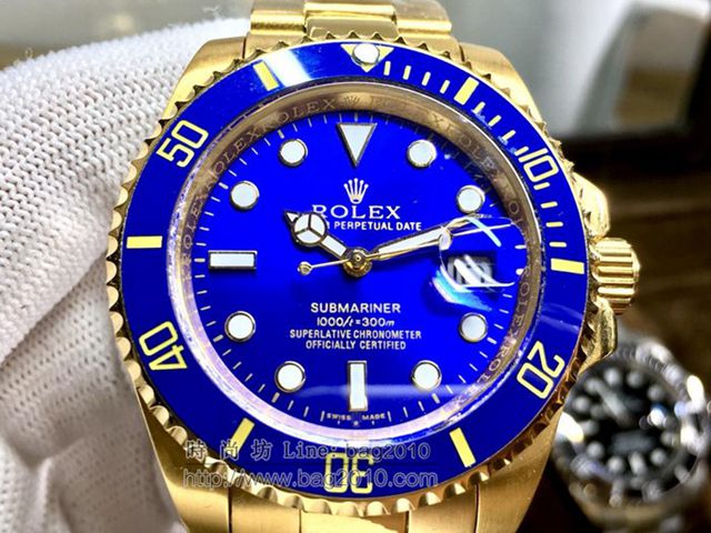 勞力士手錶 勞力士經典款式 Rolex水鬼SUB潛航者升級版 勞力士機械男表  hds1210